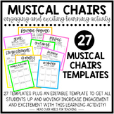 Musical Chairs Learning Activity For Any Subject