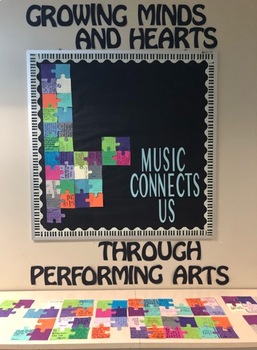 Preview of Musical Connections Activity & Bulletin Board