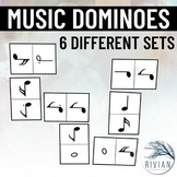 Musical Dominoes - 384 Printable Dominoes for Music Games