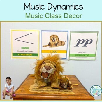 Preview of Music Dynamics Terms and Dynamics Symbols Music Classroom Decor