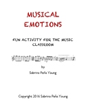 Musical Emotions Activity for the Classroom Lesson Plan