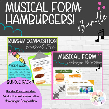 Preview of Musical Form - Hamburger Edition! - BUNDLE