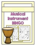 Musical Instrument Bingo {No Prep, Print and Go}