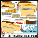 Musical Instrument Clip Art: Orff Instruments