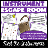 Musical Instrument Escape Room (Meet the Instruments)