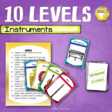 Musical Instrument Families Card Game - 10 Levels