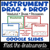 Musical Instrument Families Drag & Drop - Google Slides (M