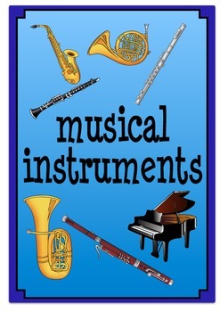 Preview of Musical Instrument Flash Cards