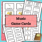Musical Instrument Game Cards