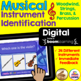 Musical Instrument Identification Digital Boom Cards™ Dist
