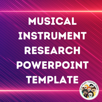 Preview of Musical Instrument Research PowerPoint Template