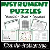 Musical Instrument Puzzles (Meet the Instruments)