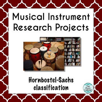 Preview of Musical Instrument Research Projects using Hornbostel-Sachs classification
