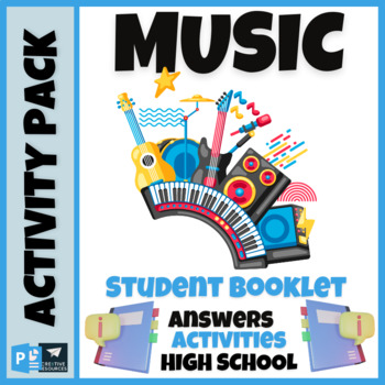 Preview of Musical Instruments Activity Pack