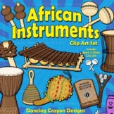 Musical Instruments: African Instruments Clip Art