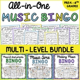 Musical Instruments Bingo Bundle