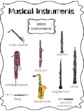 Musical Instruments Classroom Wall Charts. Music Appreciat