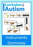 Musical Instruments Dominoes Game Autism
