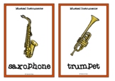 Musical Instruments  Picture Set/Flash Cards | Music Unit