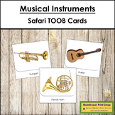 Musical Instruments Safari Toob Cards - Montessori
