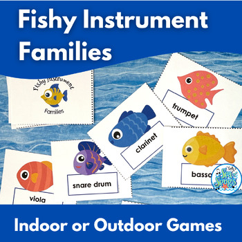 Preview of Musical Instruments of the Orchestra Families Sorting Game Fish Themed Review