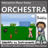 Musical Instruments of the Orchestra Interactive Music Gam