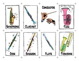 Musical Instruments of the Orchestra Playing Cards