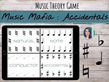 Preview of Musical Mafia | Interactive Role Playing Game | Music Theory Accidentals