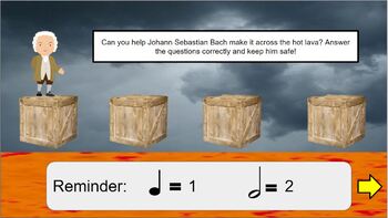 Preview of Musical Math - Distance Learning - Google Slides