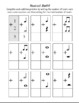 Musical Math Worksheets by Mrs Breyne | Teachers Pay Teachers