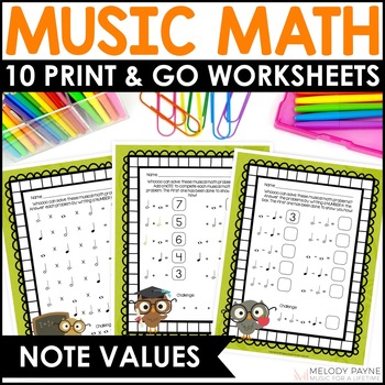 music math activities for preschoolers
