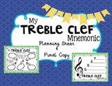 Musical Mnemonic: Treble Clef {Make Your Own!}