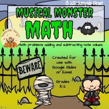 Preview of Musical Monster Math