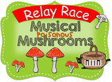 Musical Mushrooms Halloween Relay Race ta titi