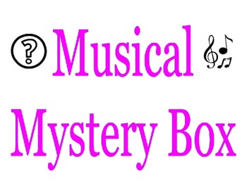 Preview of Musical Mystery Box