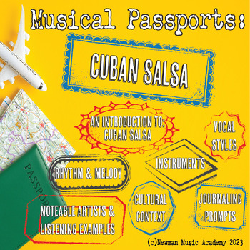 Preview of Musical Passports: Cuban Salsa {Interactive PDF}