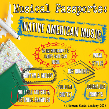 Preview of Musical Passports: Native American Music {Interactive PDF}