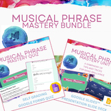 Musical Phrase Mastery Unit Google Slides and Form BUNDLE
