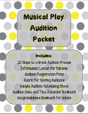 Musical Play Audition Packet
