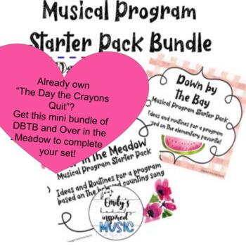 Preview of Musical Program Starter Pack Mini Bundle- DBTB and OITM