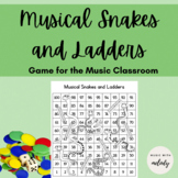 Musical Snakes and Ladders: A Fun Music Board Game to Prac