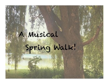 Preview of Musical Spring Walk!