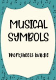 Musical Symbols worksheets bundle