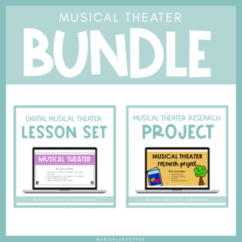 Musical Theater Bundle For Google Slides™ | Distance Learning | TPT