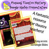 Musical Theatre History Presentation