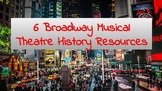 Musical Theatre History Slides, Games, Quiz w/ Answers, Wo