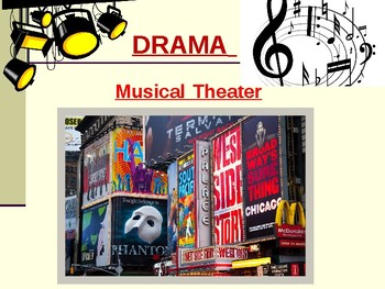 Preview of Musical Theatre Notes - PowerPoint
