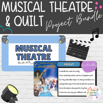 Preview of Musical Theatre Overview and Quilt Project (Bundle)