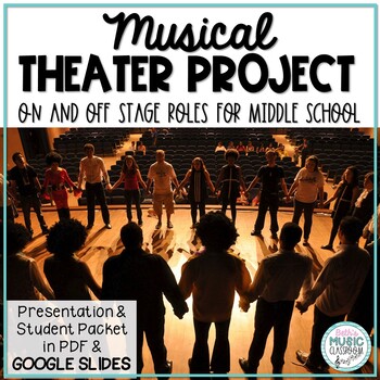 Preview of Musical Theater Project: On and Off-Stage Roles for Middle/High School
