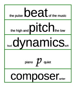 musical word fonts